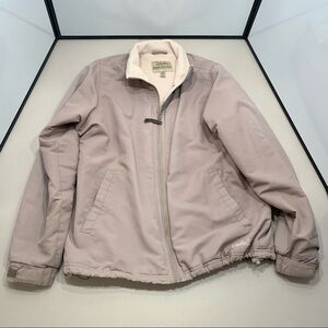 Cabela’s Jacket Adult Medium Beige Outerwear Outdoors Work Wear Women